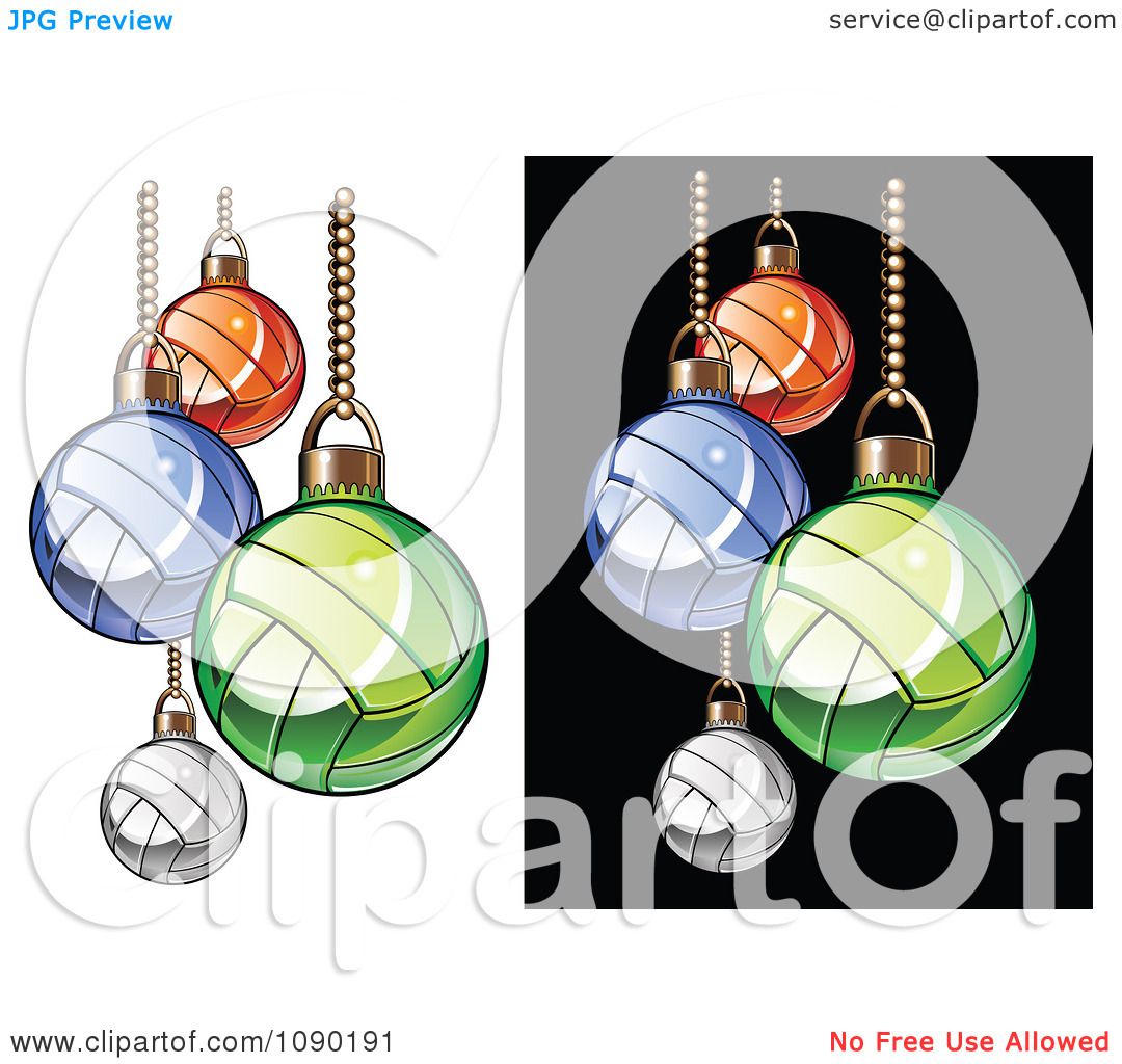 christmas volleyball clipart - photo #8