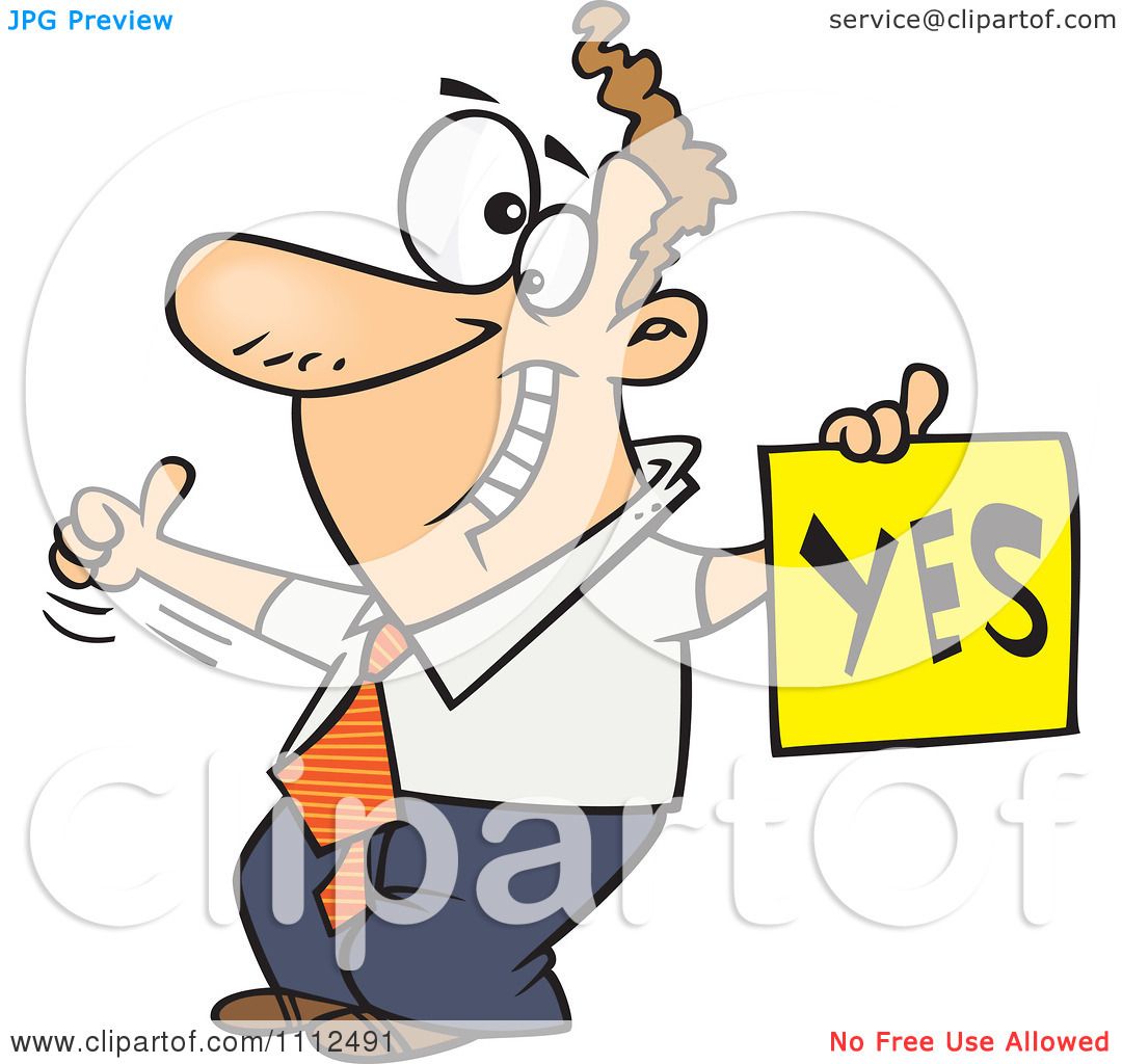 free clip art yes sign - photo #34