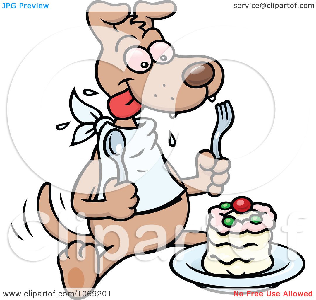 clipart dog eating - photo #16