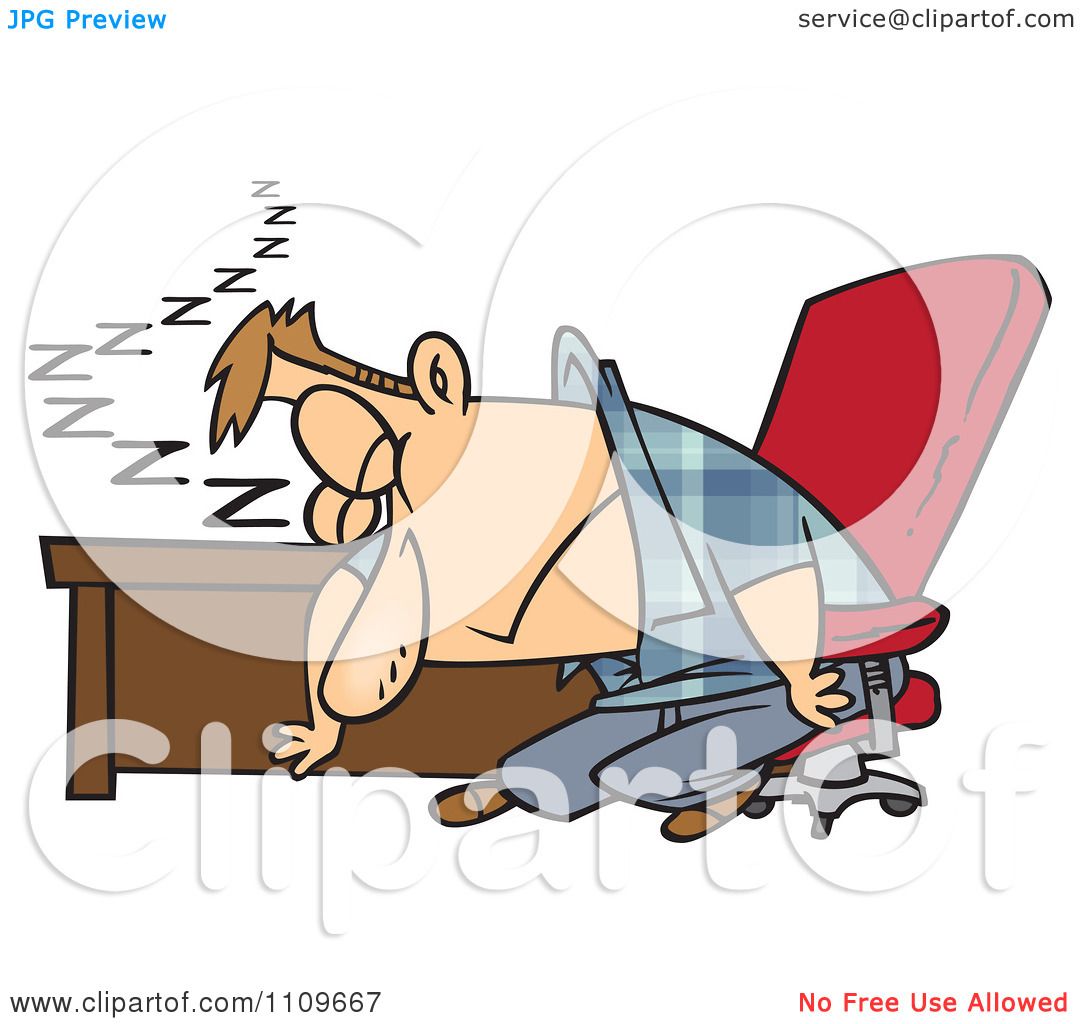 exhausted man clipart - photo #44