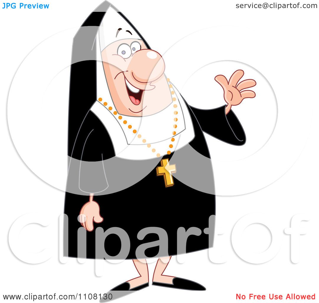 funny nun clipart - photo #38