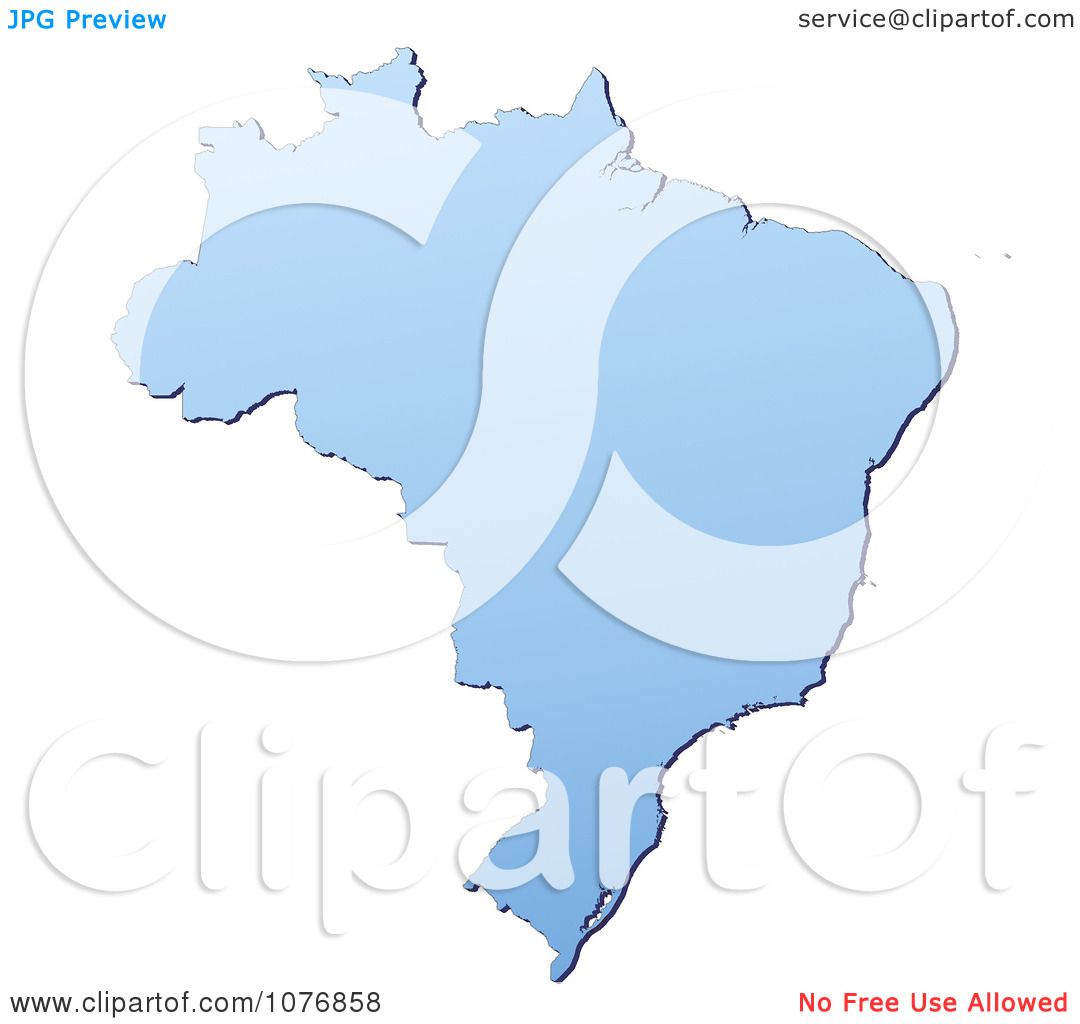 clipart map of brazil - photo #48