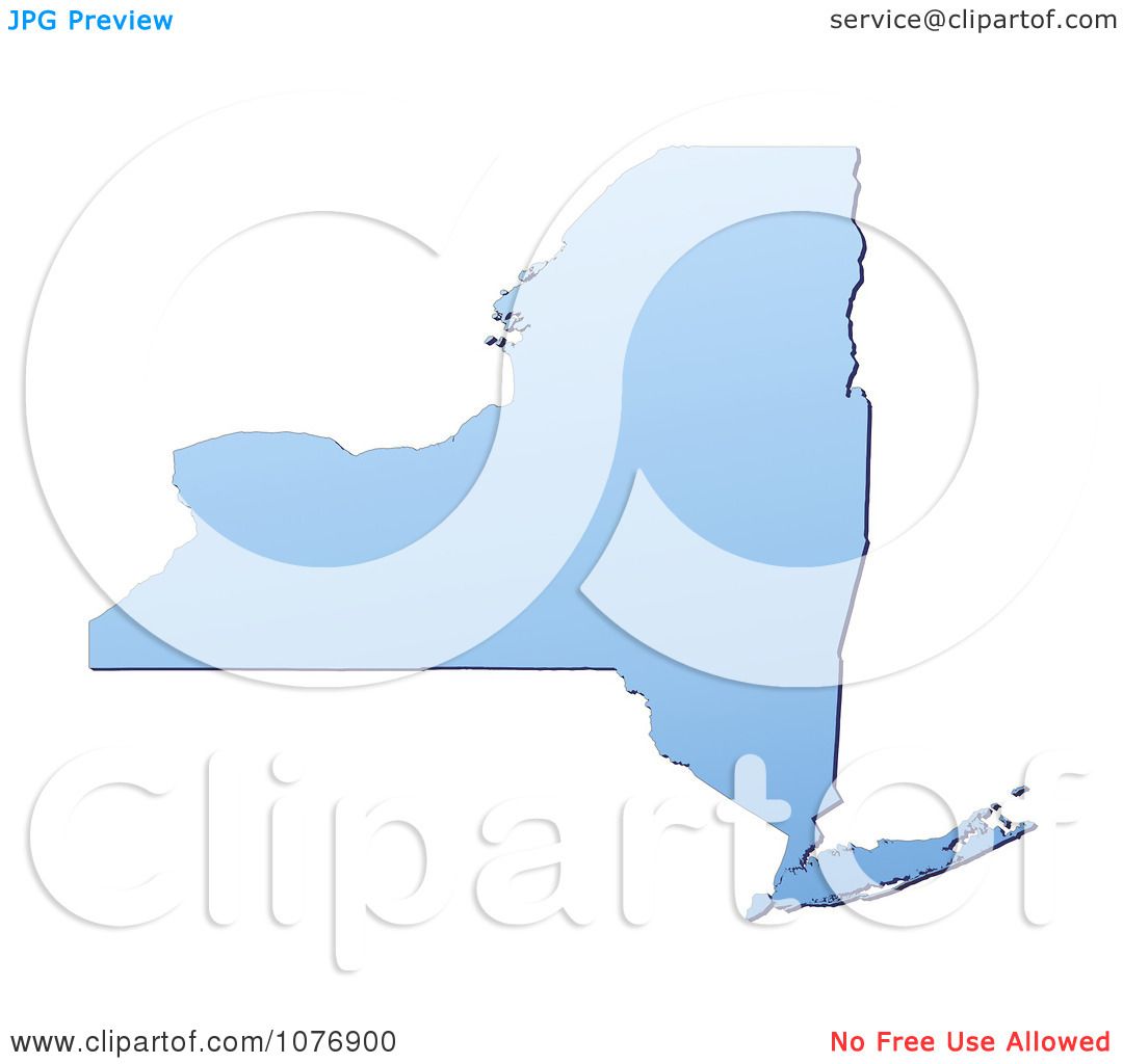 new york state map clipart - photo #32