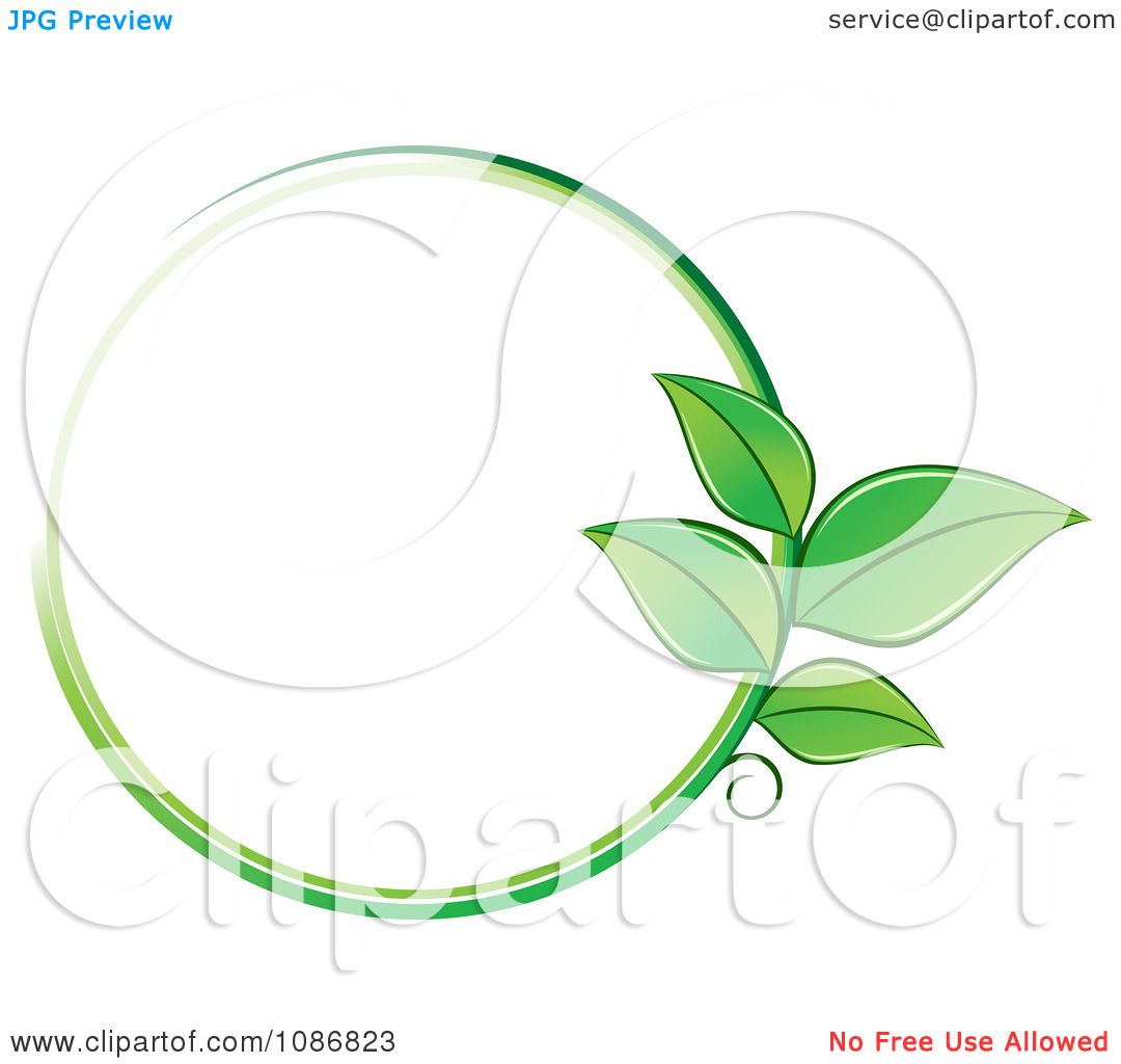 leaf circle clip art - photo #32