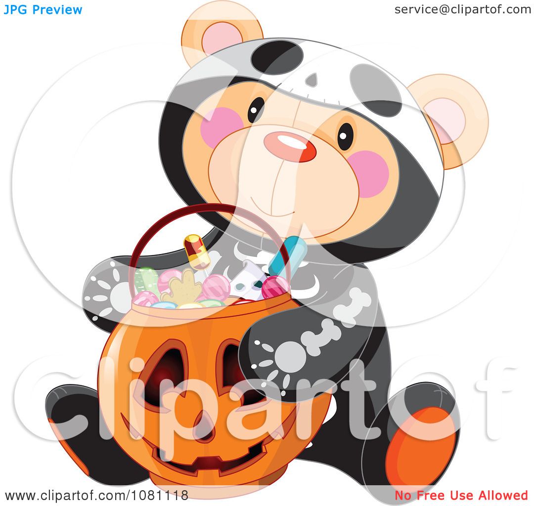 halloween teddy bear clip art - photo #28
