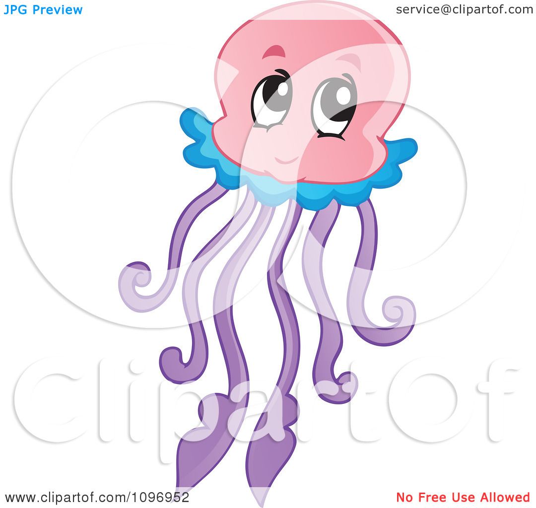 cute jellyfish clipart - photo #27
