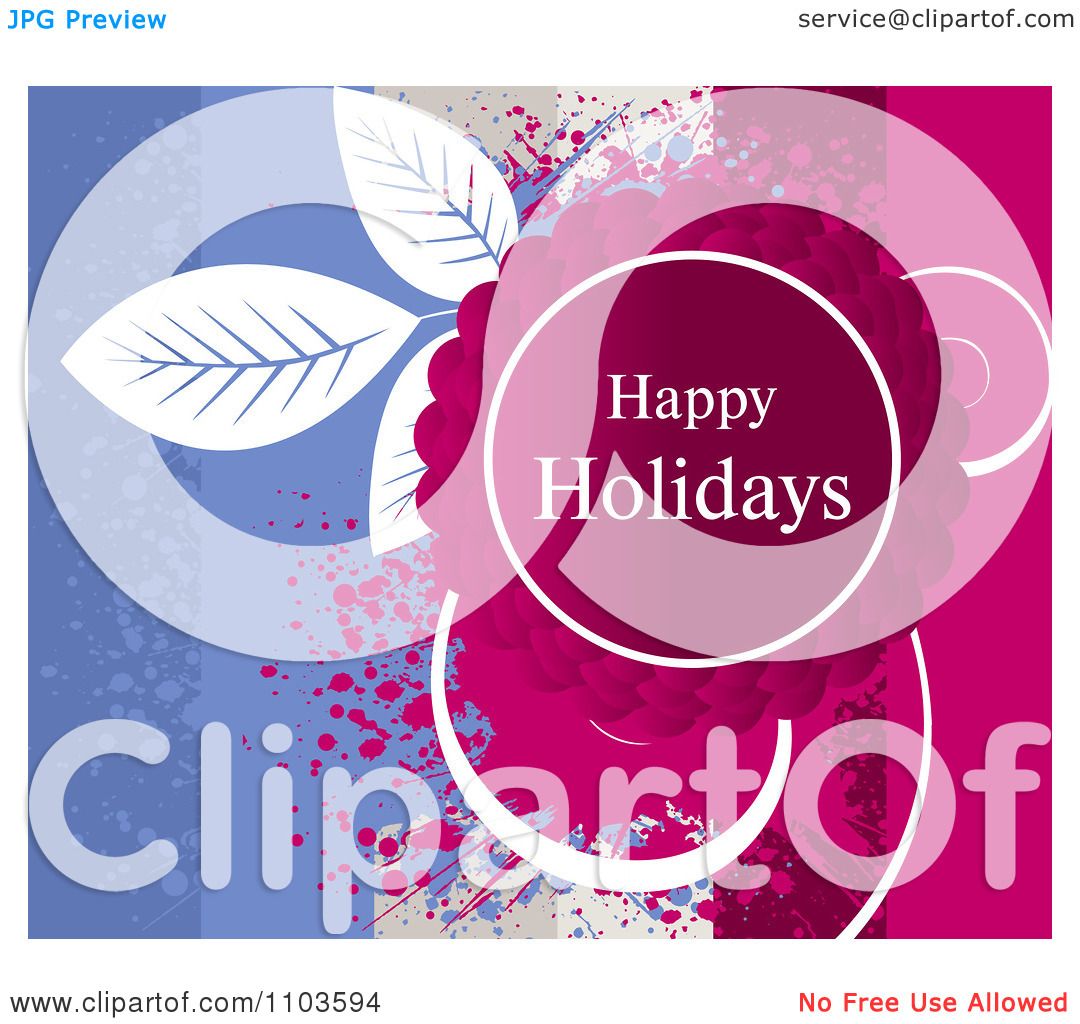 free clipart happy holidays greeting - photo #16