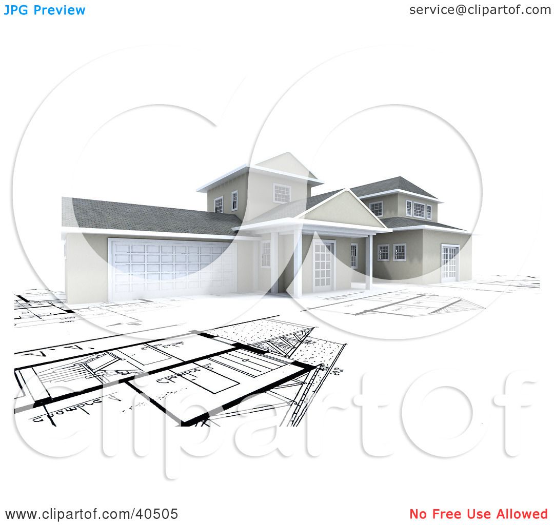 house with garage clipart - photo #45