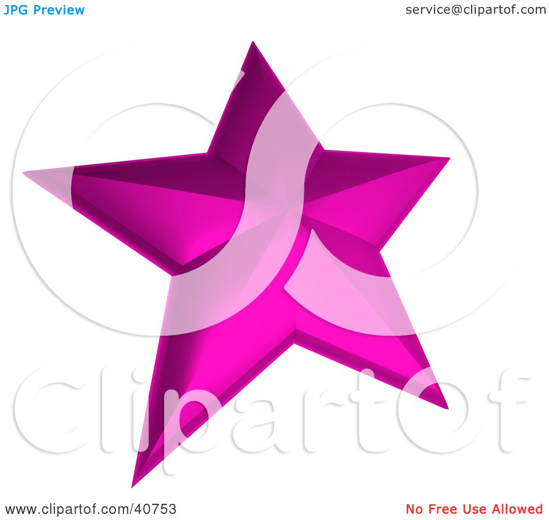 Pink Nautical Star