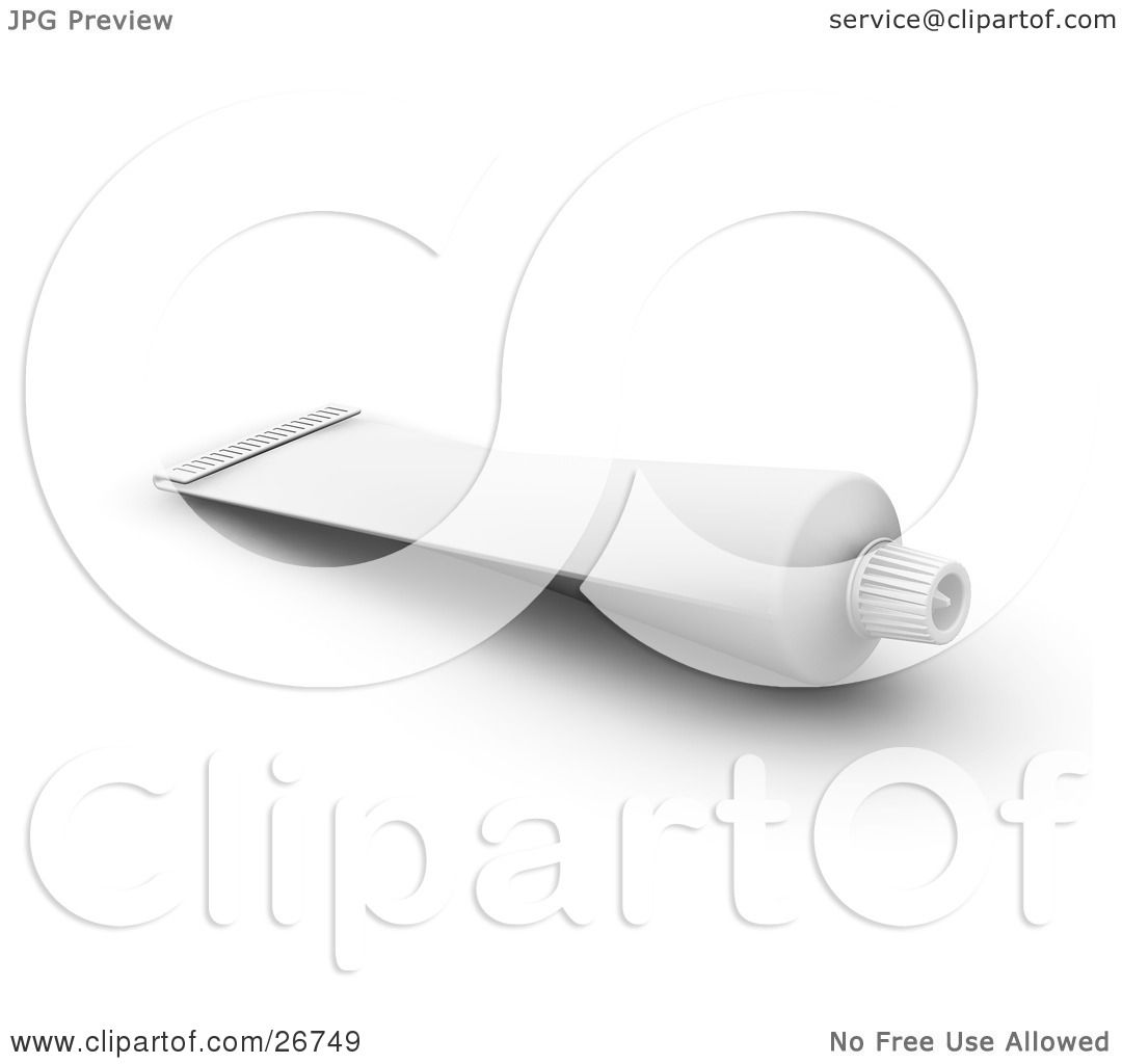toothpaste clipart black and white - photo #50