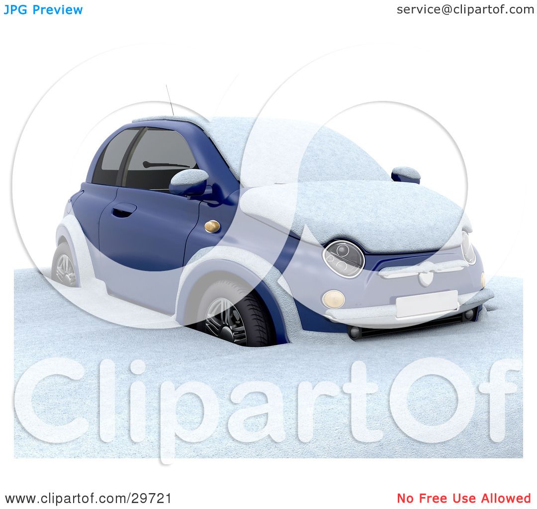 clipart car stuck in snow - photo #15