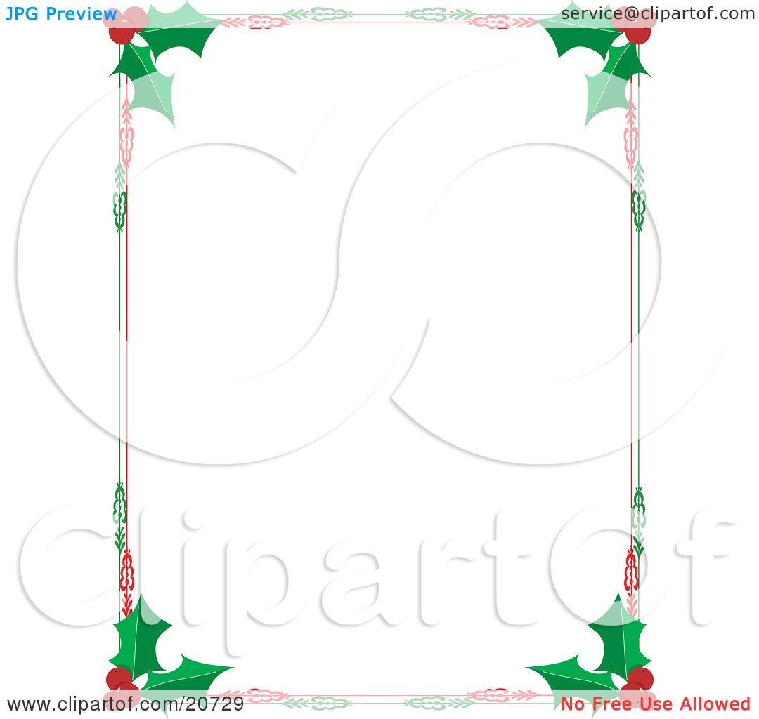 free christmas stationery clipart - photo #50