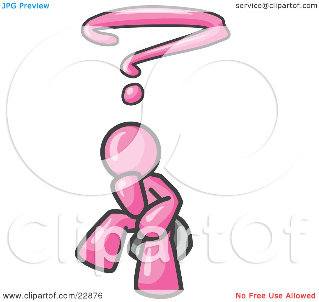 pink question mark clip art - photo #28