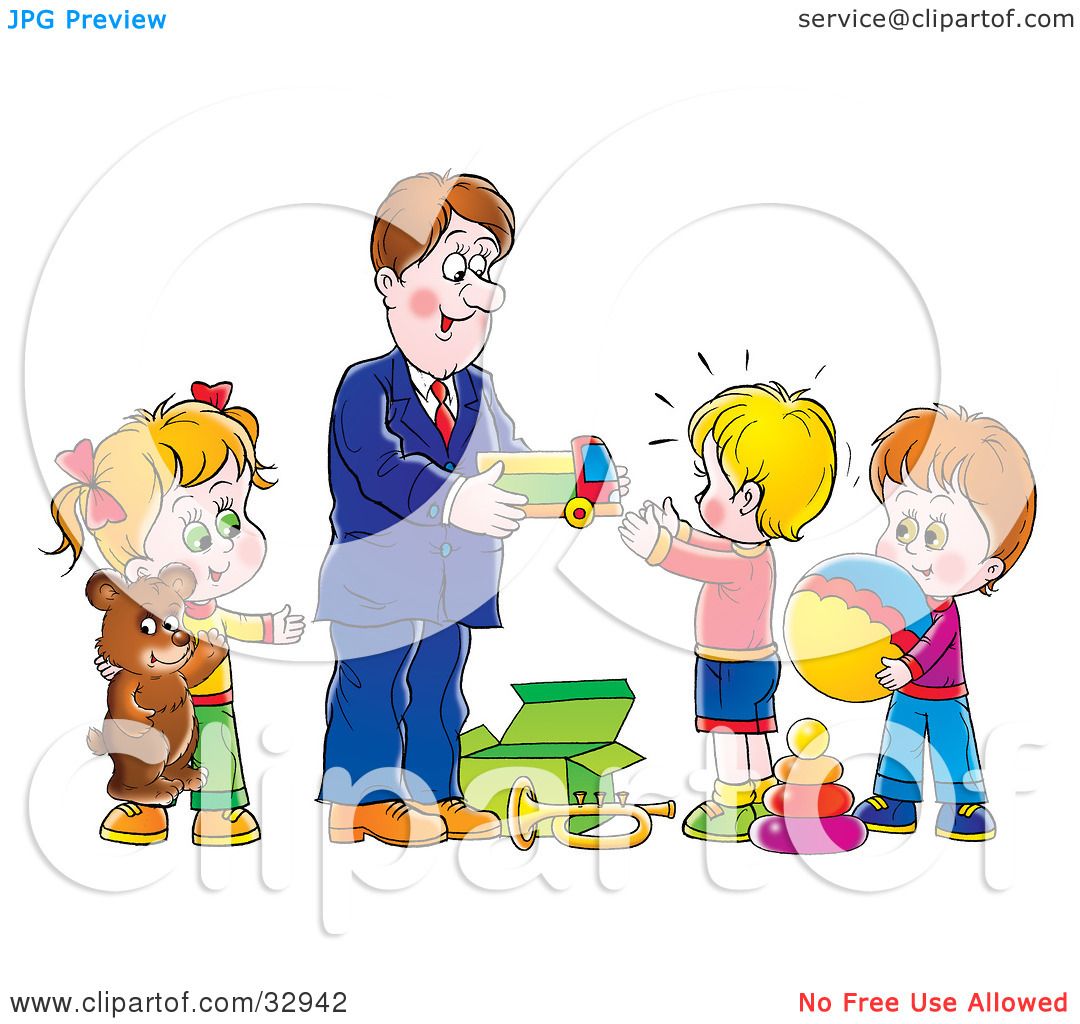 clipart sharing toys - photo #14