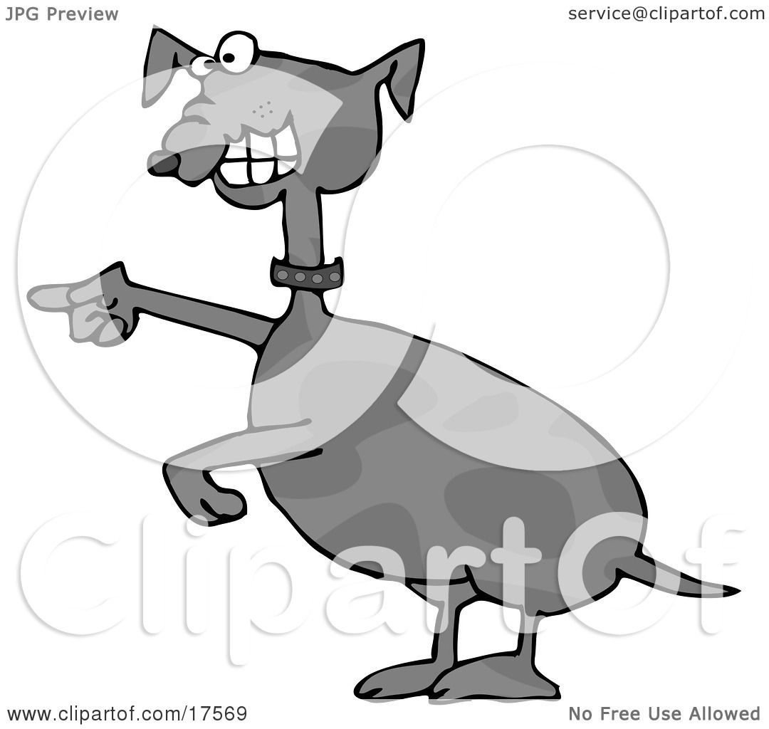 dog laughing clipart - photo #30