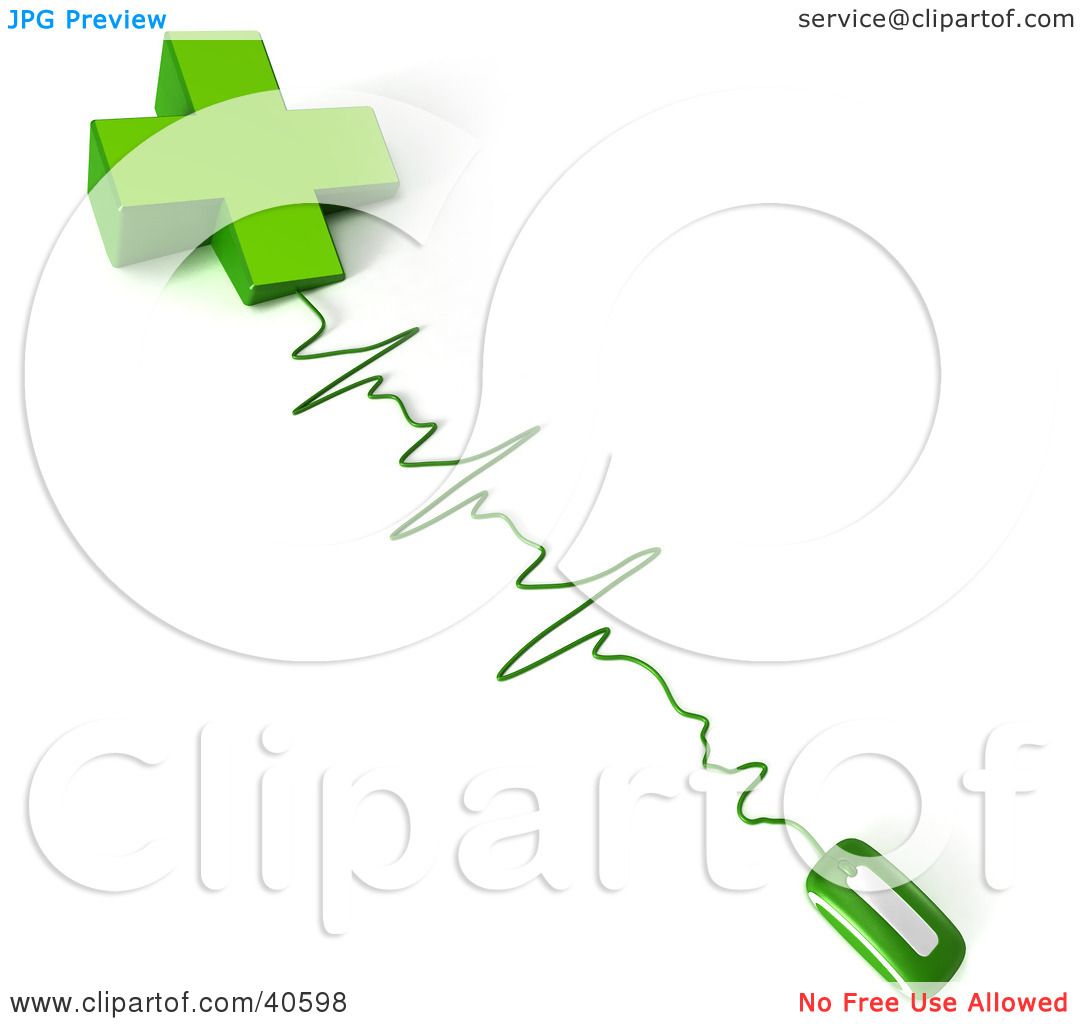 green mouse clip art - photo #25