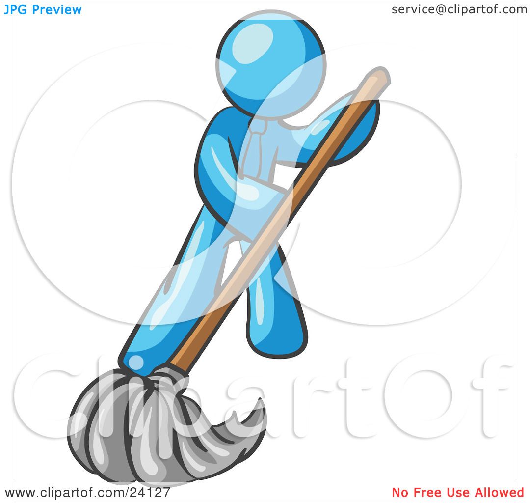 clipart man mopping floor - photo #21