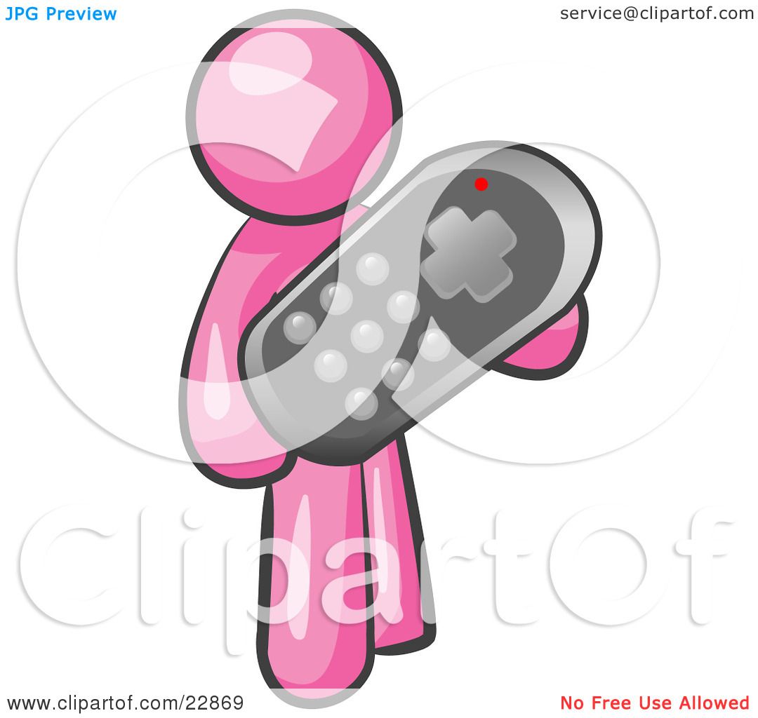 clipart man with remote control - photo #9