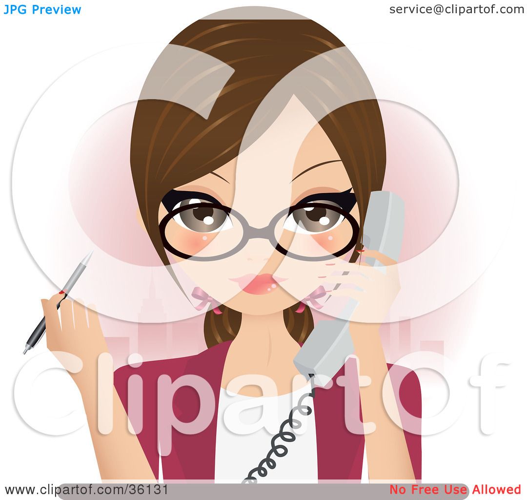 funny receptionist clipart - photo #25