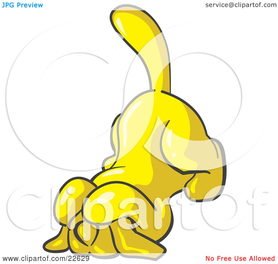 yellow dog clipart - photo #30