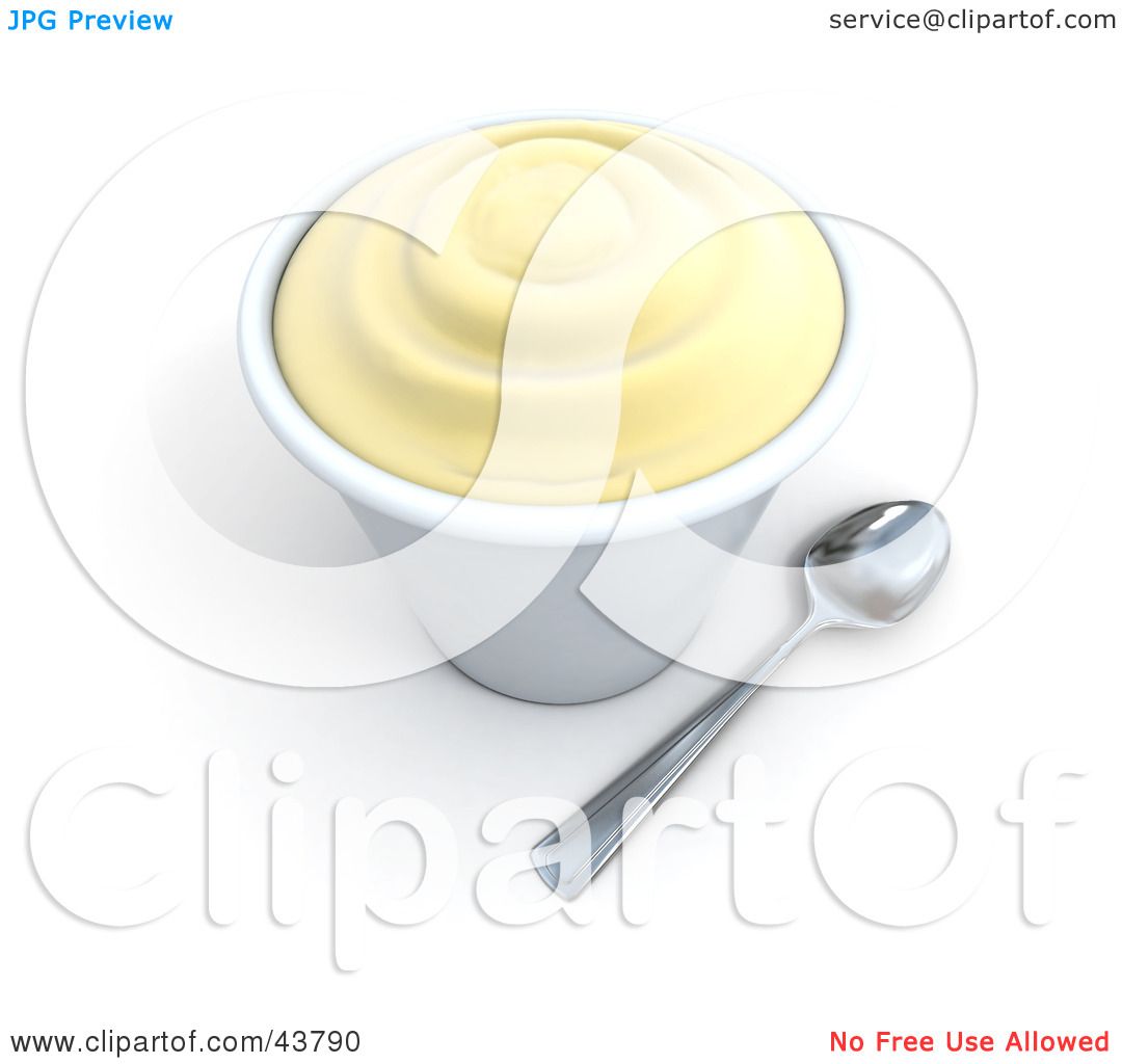 yogurt cup clipart - photo #16