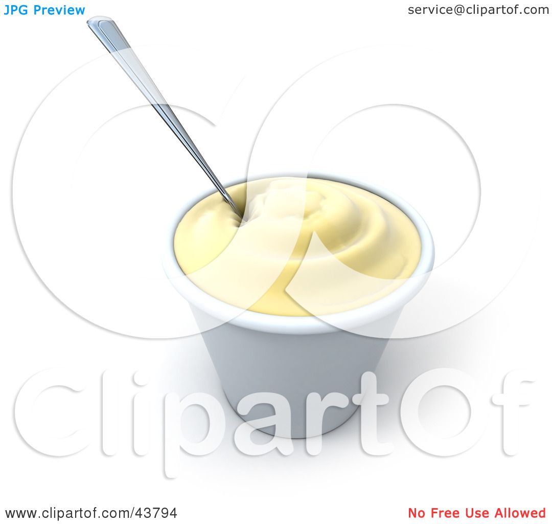 yogurt cup clipart - photo #6