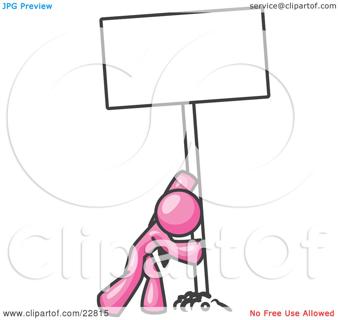 Blank Sign Clipart