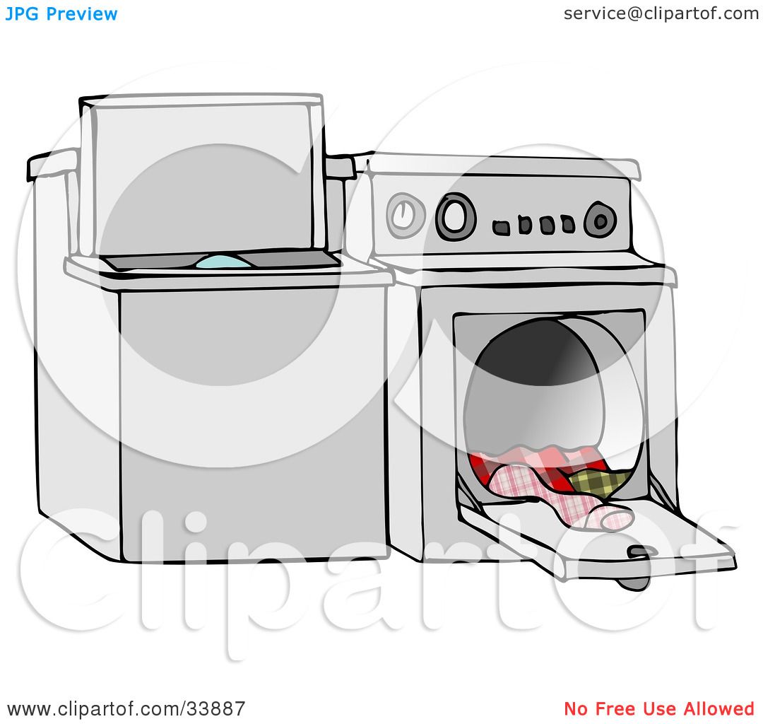 free clipart clothes dryer - photo #22