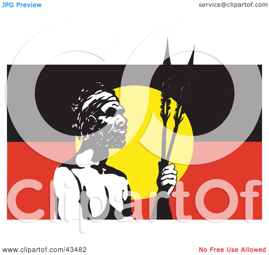 clip art aboriginal flag - photo #41