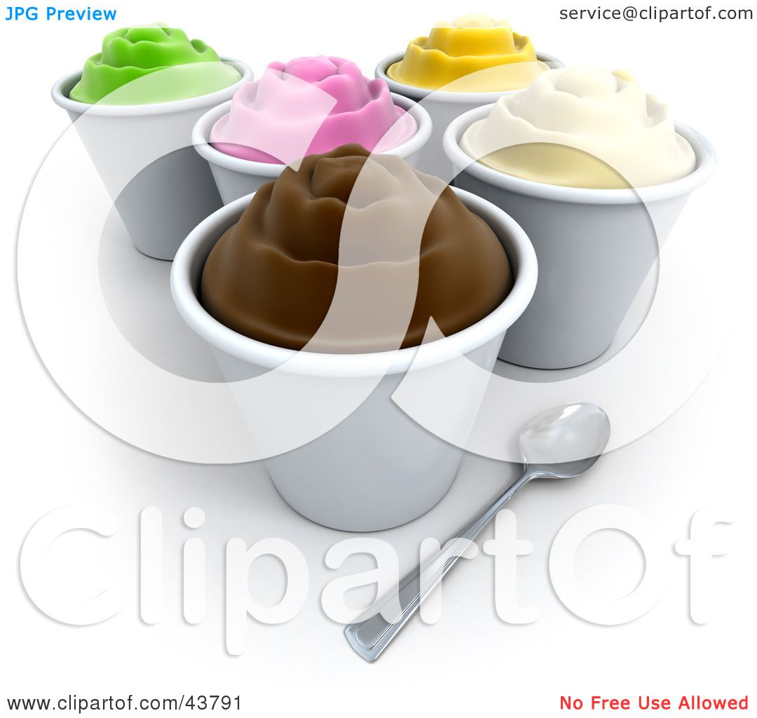 frozen yogurt clip art - photo #45