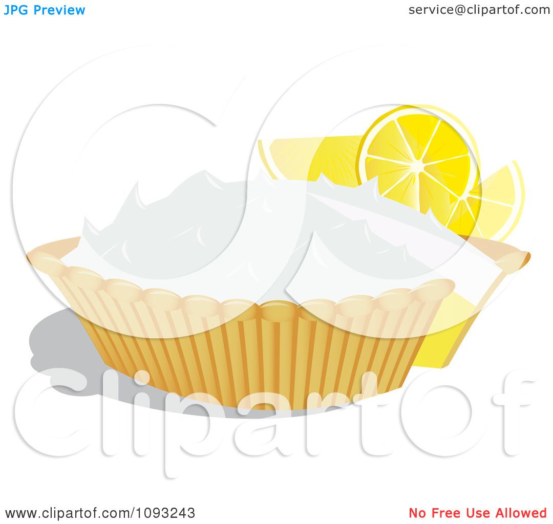 free clip art lemon meringue pie - photo #15