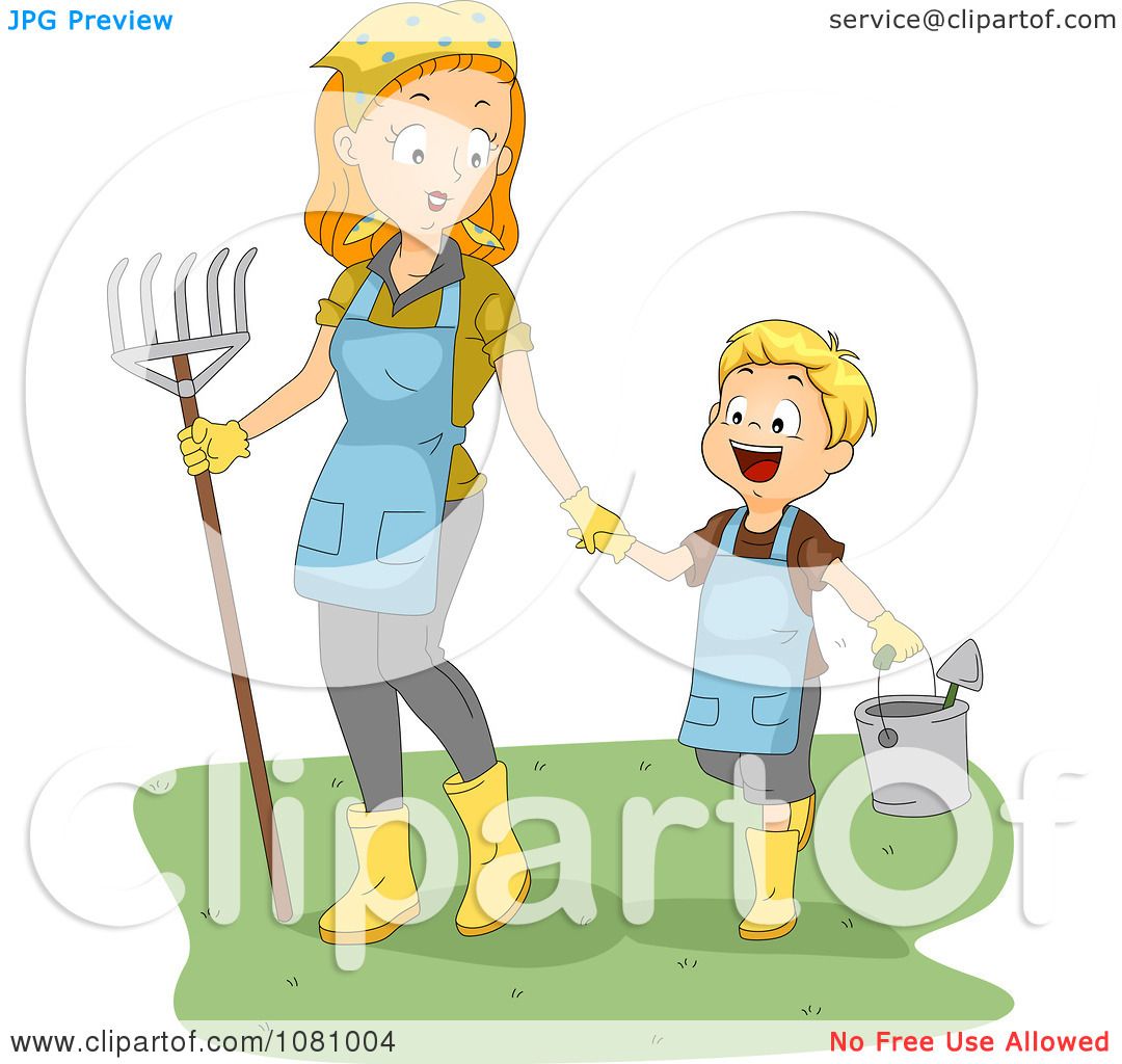 free clipart mother and son - photo #36