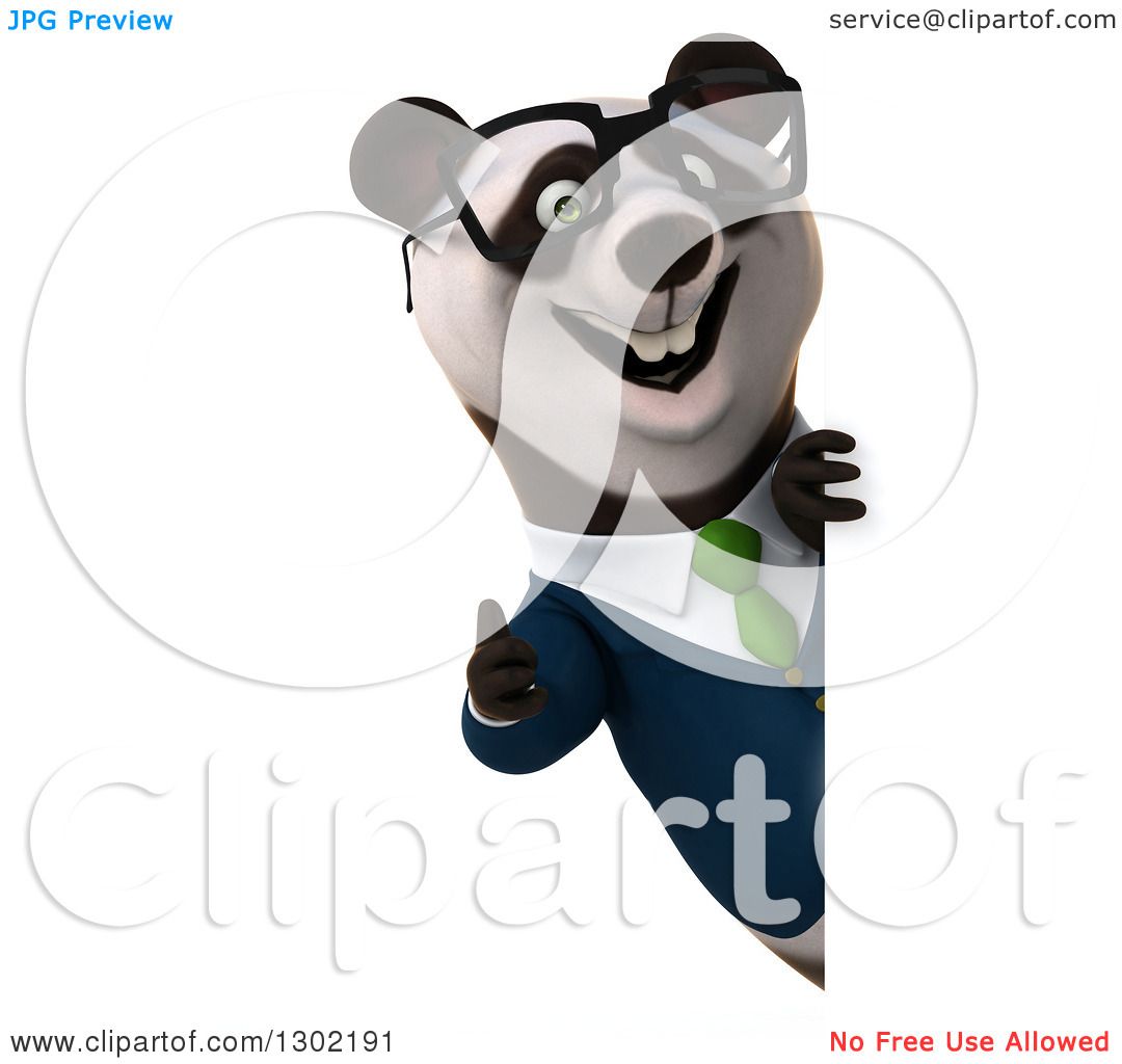 clipart panda thumbs up - photo #24