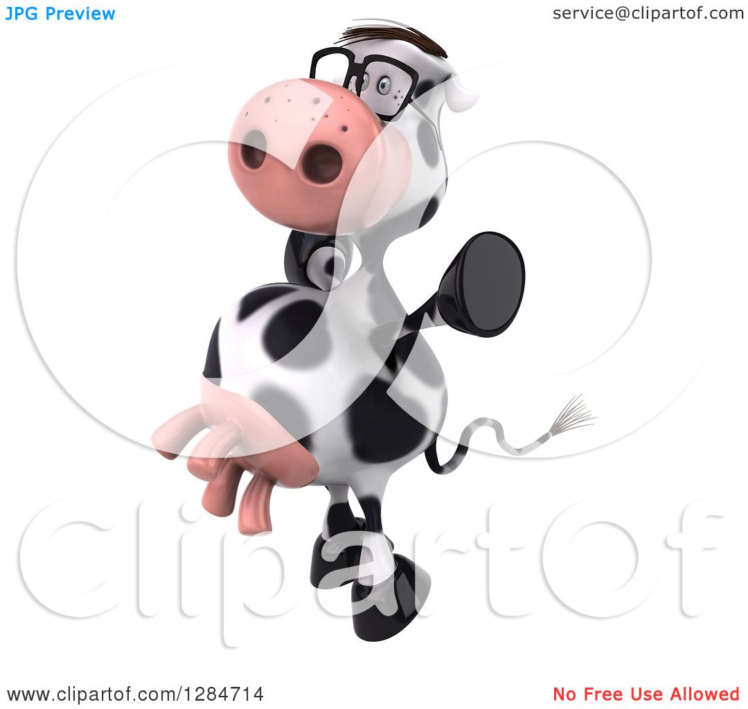 cow jumping clipart - photo #44