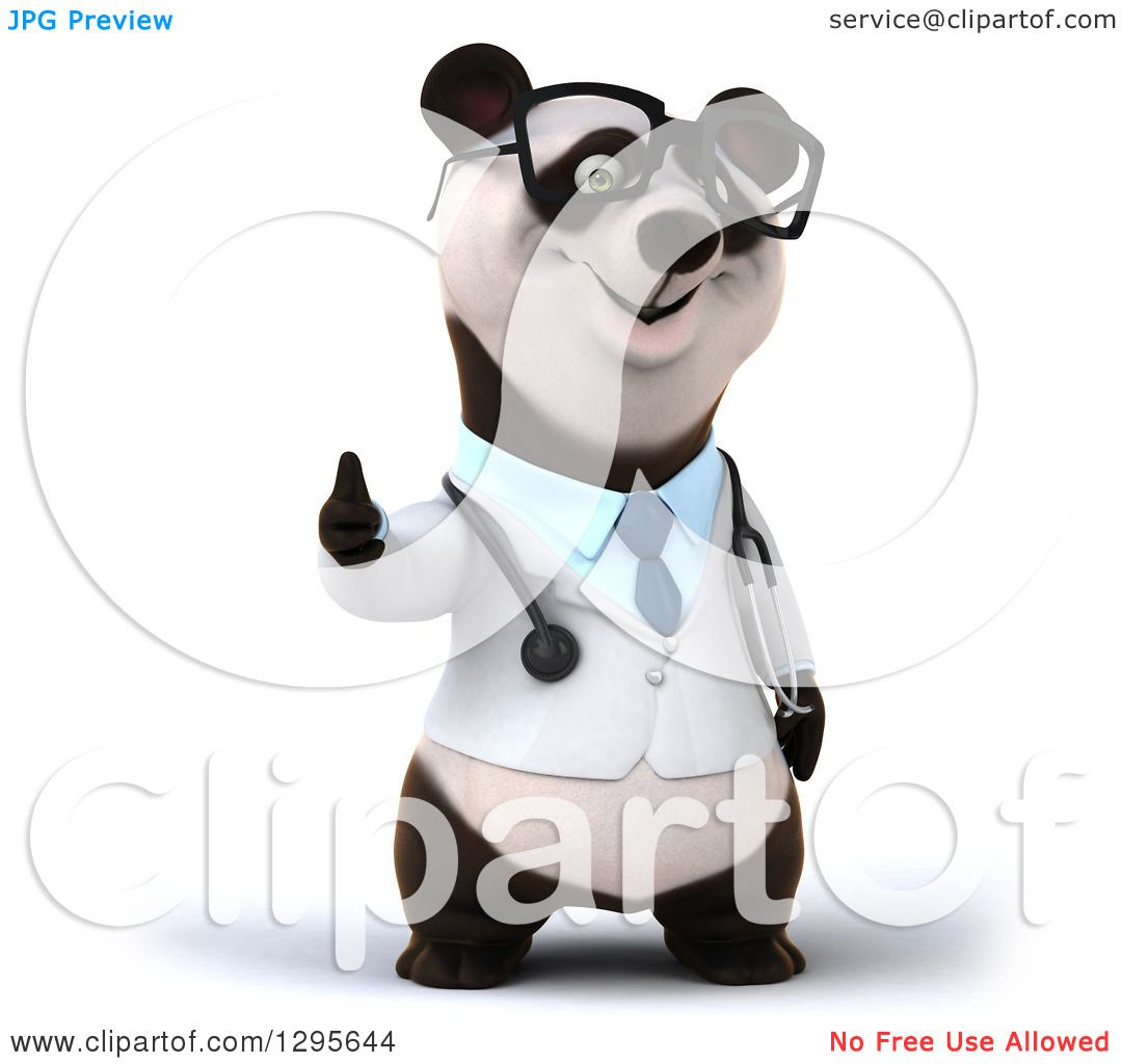 clipart panda thumbs up - photo #34