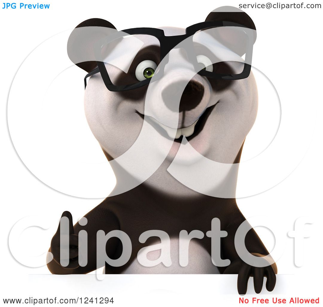 clipart panda thumbs up - photo #26