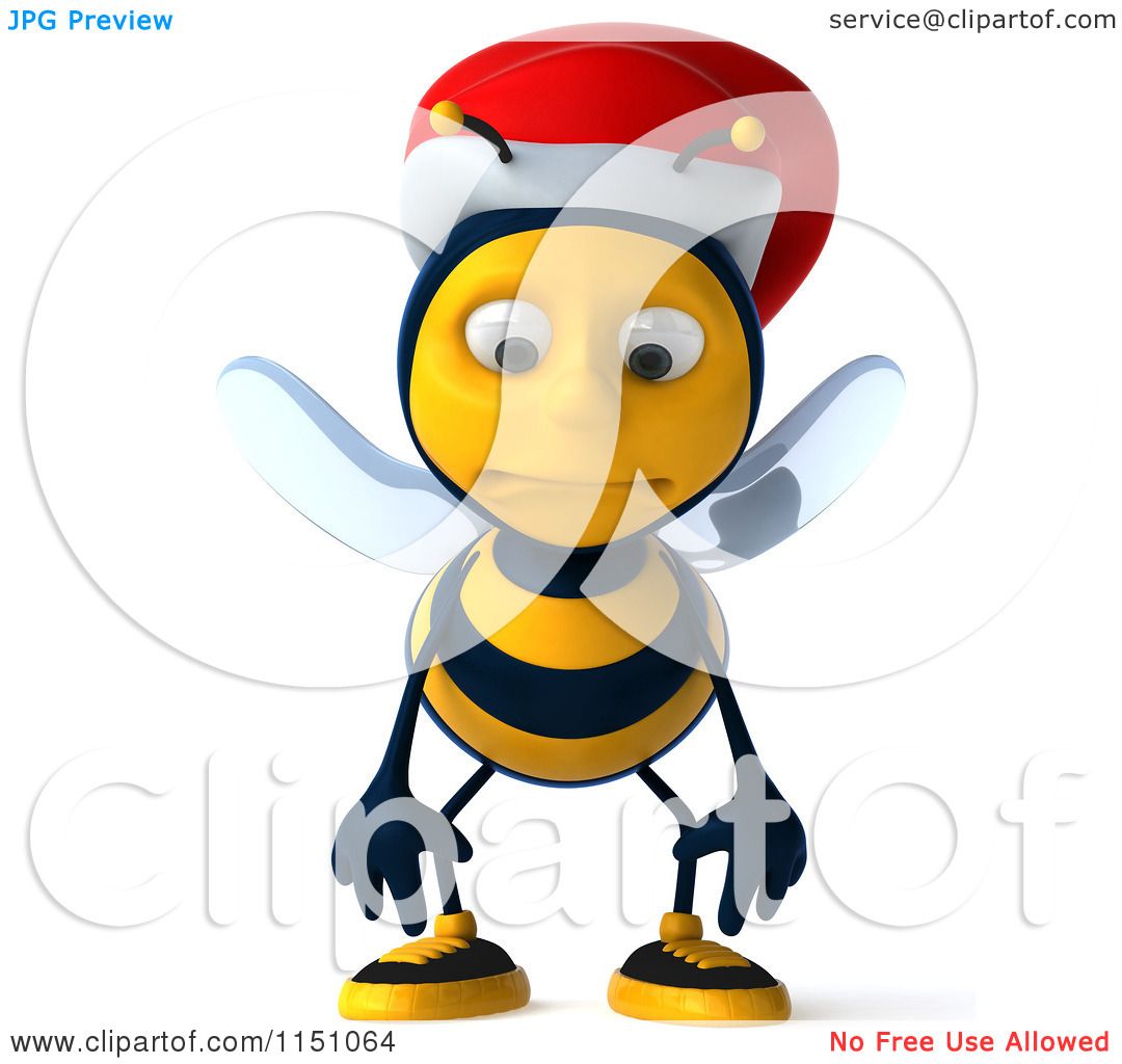 christmas bee clipart - photo #29