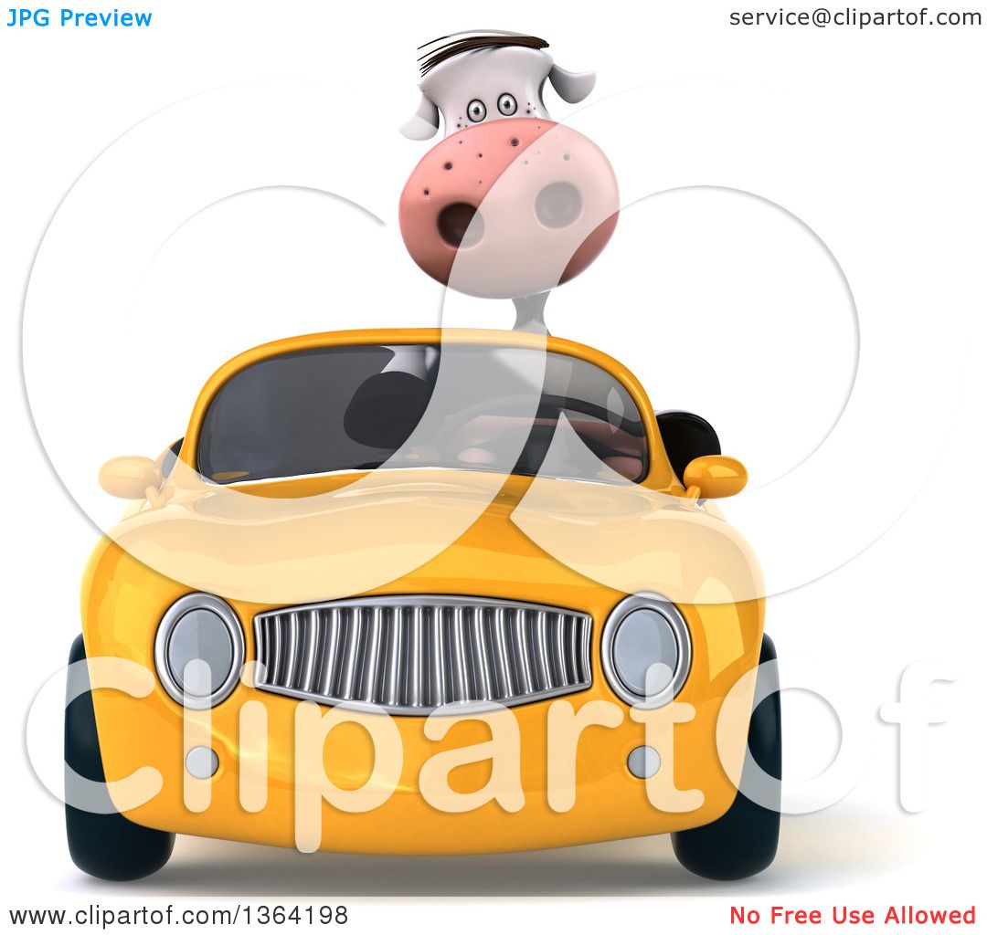 yellow cow clipart - photo #28