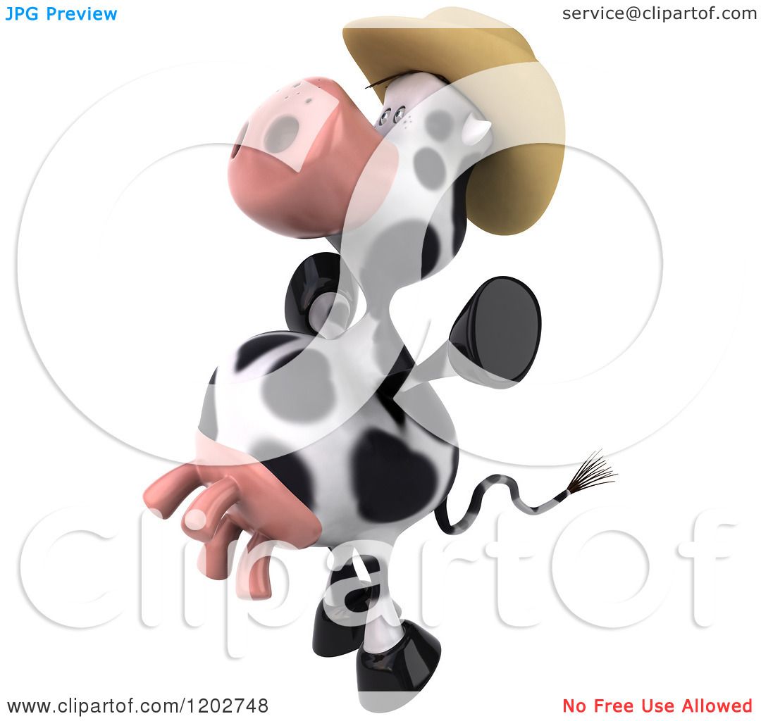 cow jumping clipart - photo #37