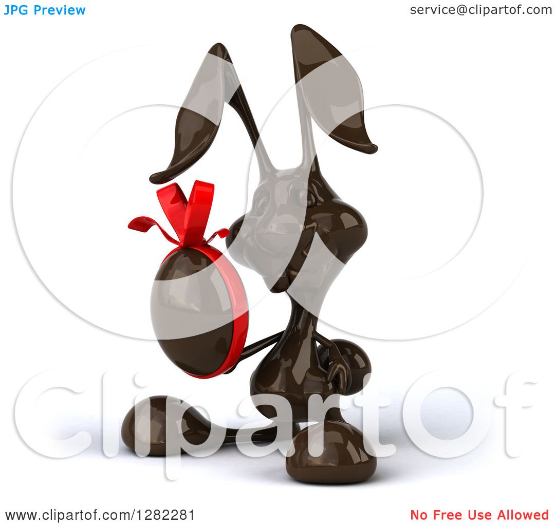 clipart chocolate easter bunny - photo #47