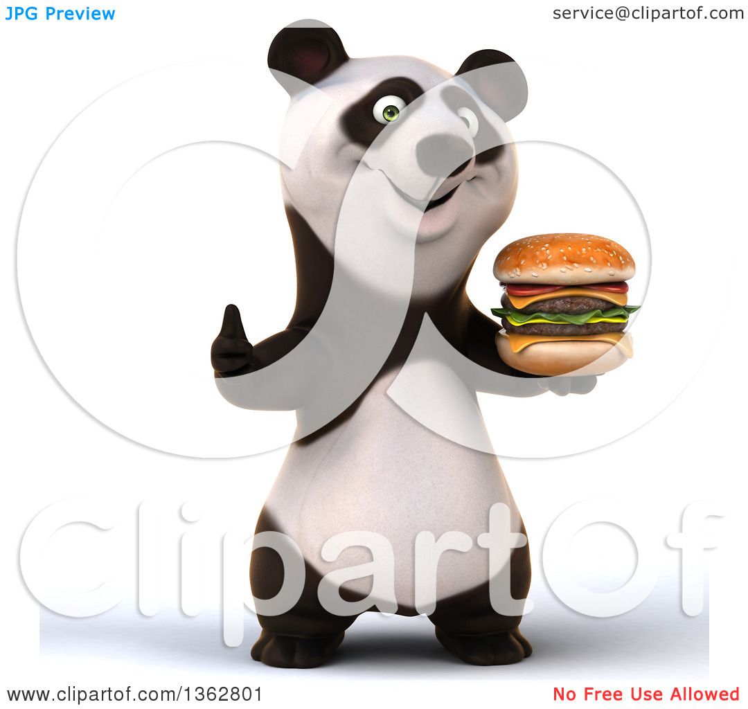 clipart panda thumbs up - photo #27