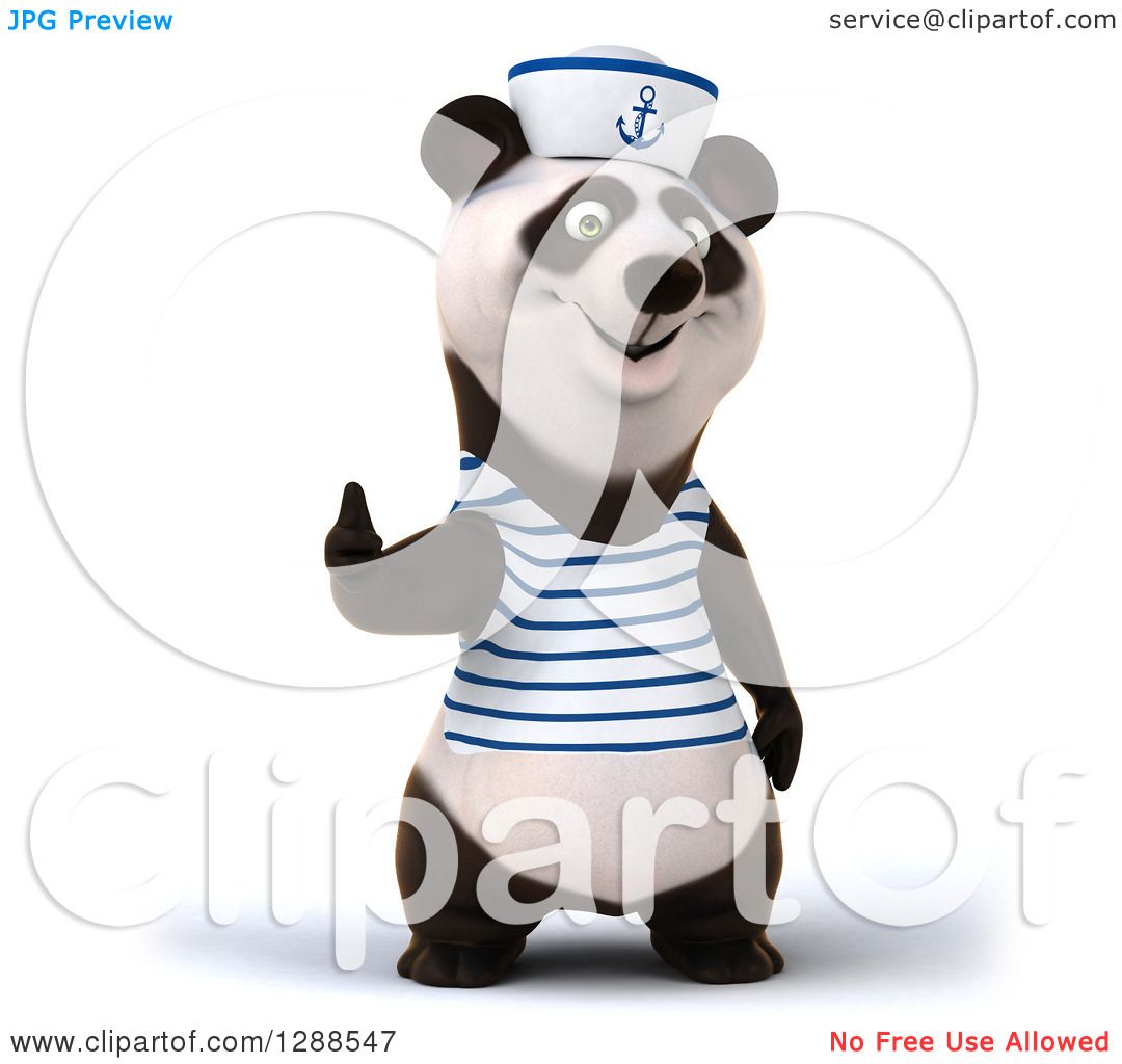 clipart panda thumbs up - photo #45