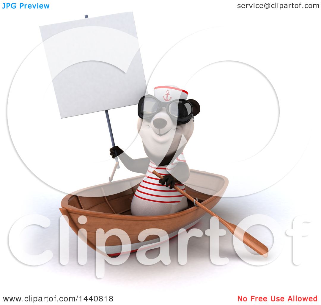 clipart panda boat - photo #24