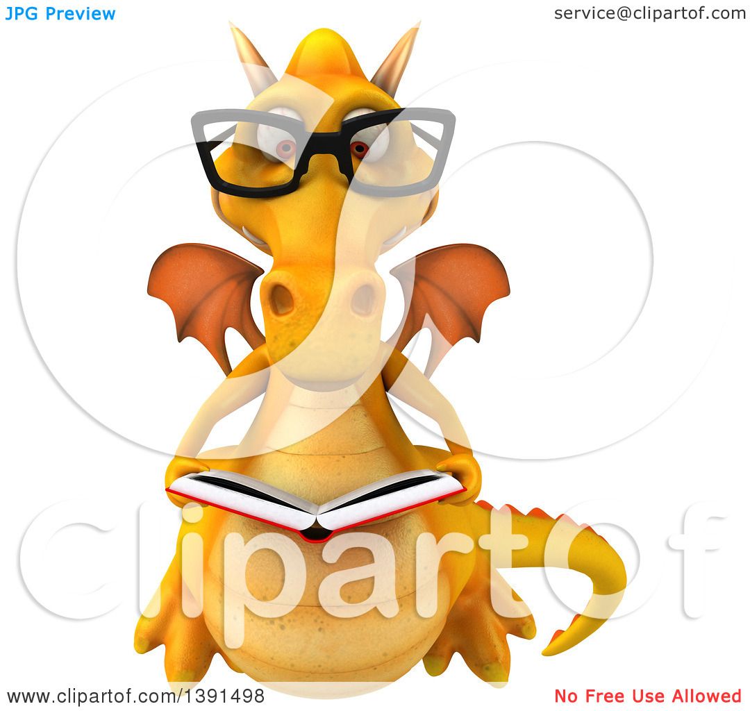 yellow dragon clipart - photo #26