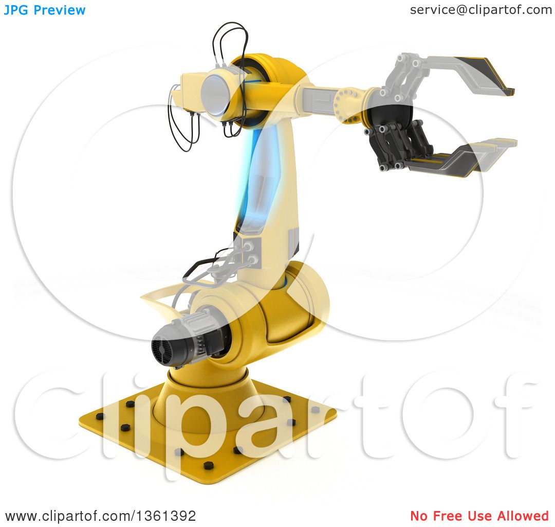 free clipart robot arm - photo #48