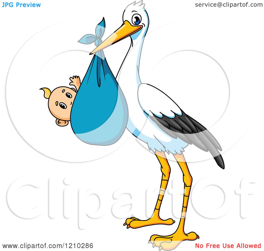 delivery stork clipart - photo #10