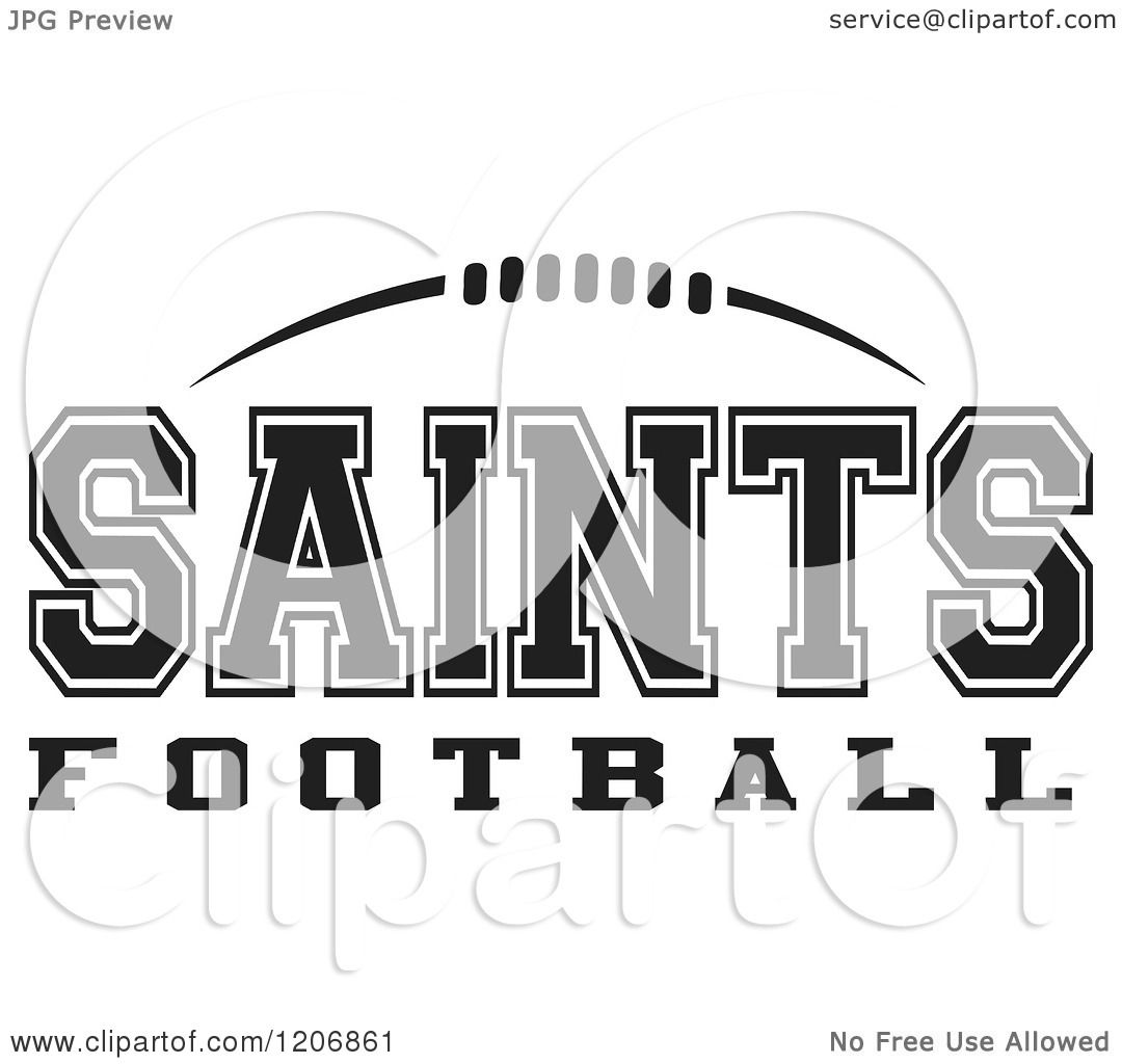saints football clipart - photo #19