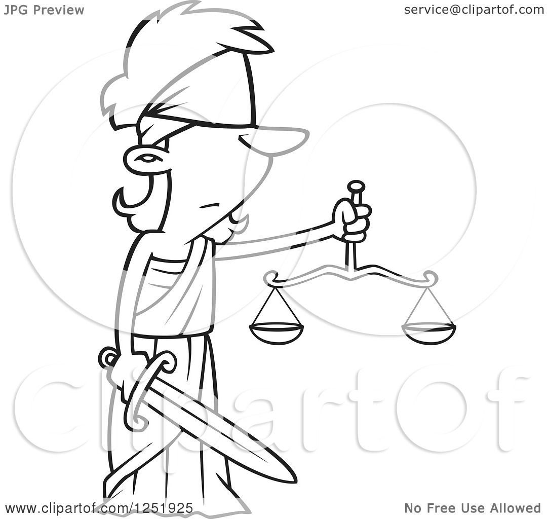 lady justice coloring pages - photo #4