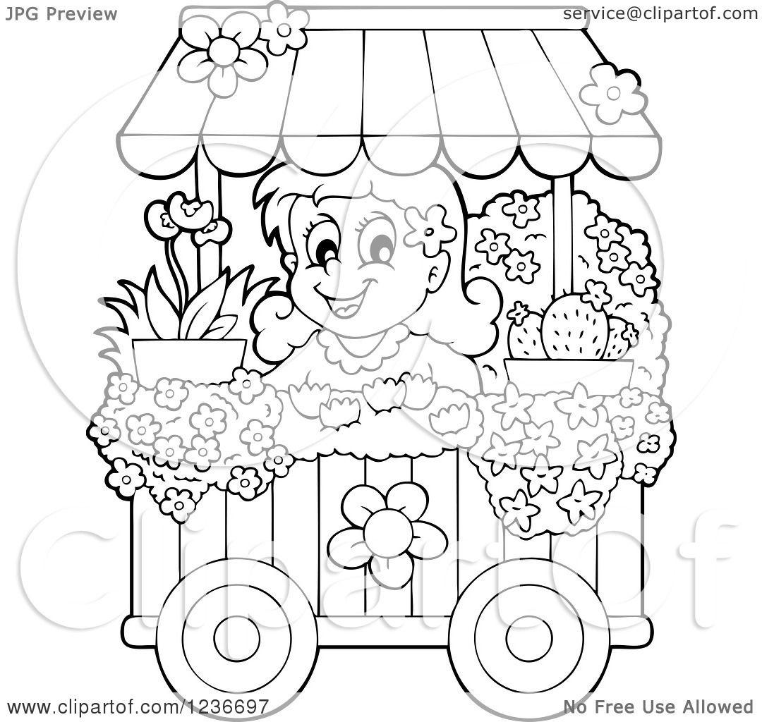 shop clipart black and white - photo #33