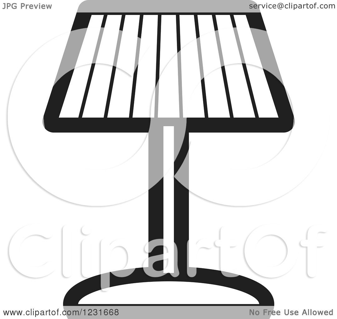 clipart black and white lamp - photo #44